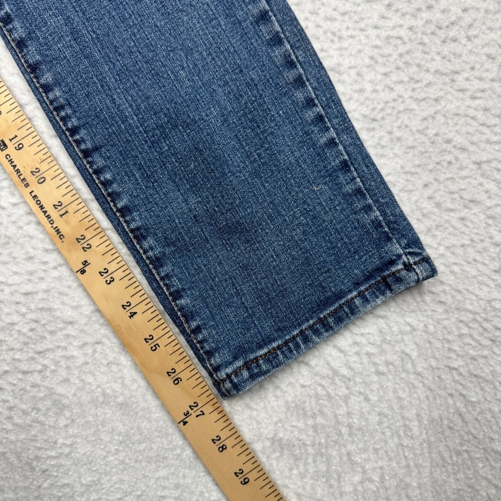 Levi Strauss Blue Denim Classic Mid-Rise Skinny Jeans Denim Pants Women's Size 8 - Picture 8 of 14